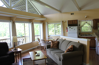 Oak living room